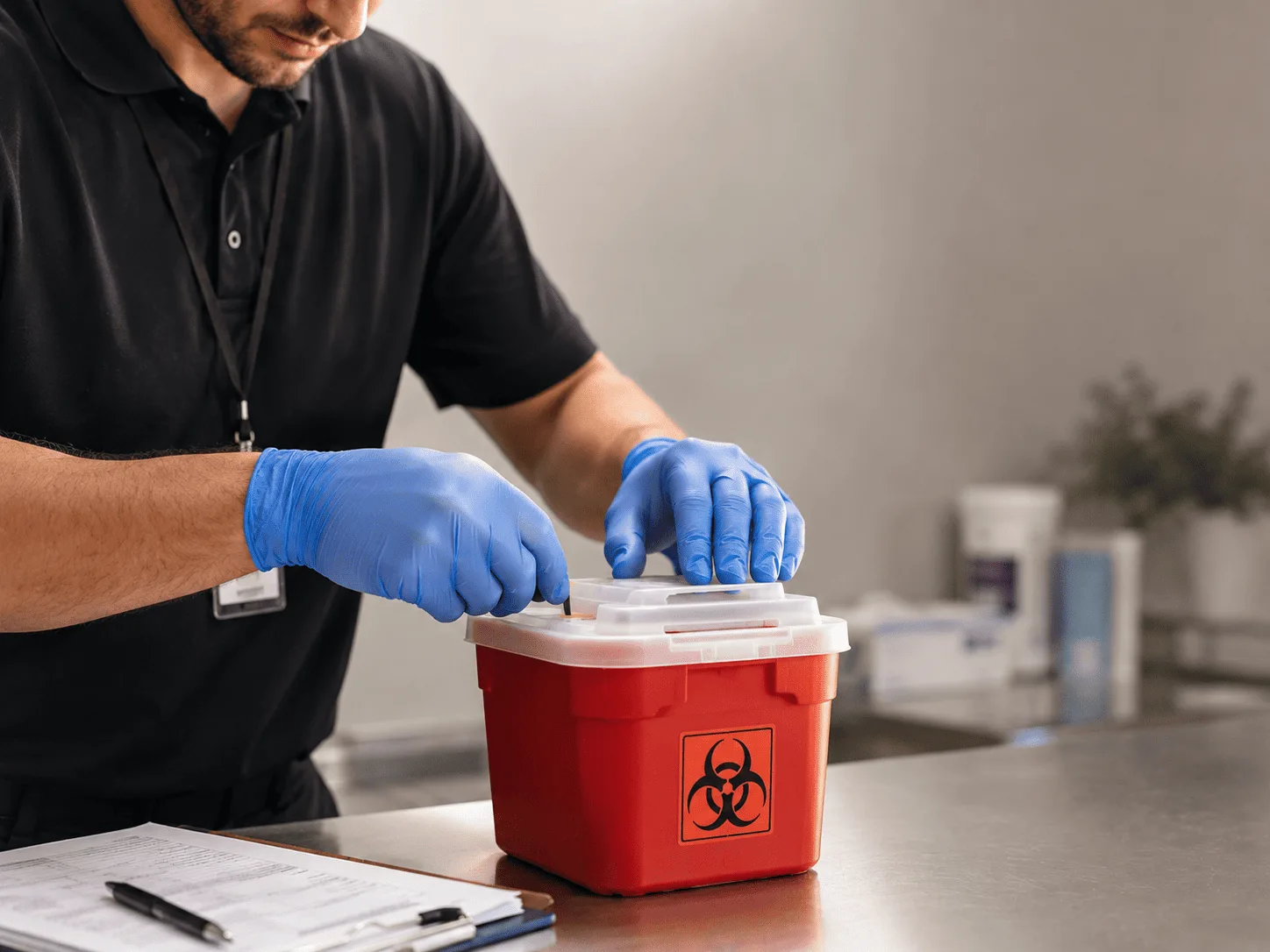 Why choose Sharps Waste Disposal in Gowen, MI